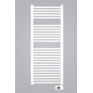 Zehnder Aura E Radiateur sèche-serviettes électrique 90,6x50cm 500 watts 230 volts | 50 Hz Acier Blanc brillant SW205920