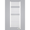 Zehnder Aura E Radiateur sèche-serviettes électrique 90,6x50cm 500 watts 230 volts | 50 Hz Acier Blanc brillant SW205920
