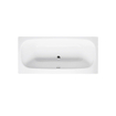 Bette Duett baignoire acier émaillé rectangulaire 170x80x42cm blanc 0340918