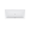 Bette One baignoire tôle d'acier rectangulaire 170x75x42cm avec bonde ronde blanc 0341201