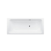 Bette Select baignoire acier à revêtement vitrifié rectangulaire 170x70x42cm avec trop-plein pour 0371828