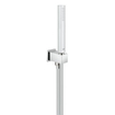 GROHE Euphoria Cube Stick Handdoucheset - 1 straalsoort - staaf - met houder - met wandaansluitbocht - gladde slang - 125cm - chroom SW97586