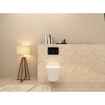 Royal plaza Timothy slimseat avec softclose + quick release blanc SW259120
