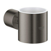 GROHE Atrio Porte-gobelet - 5.6x10.2x3.5cm - sans verre - graphite dur brossé SW224934