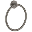 GROHE Essentials handdoekring Ø18cm brushed hard graphite SHOWROOMMODEL SHOW22042