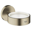 GROHE Essentials Support mural - pour distributeur de savon/verre - nickel brossé SW98935