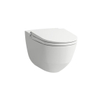 Laufen Cleanet RIVA WC douche 35.5x60x41.5cm à évacuation profonde incl. abattant de WC avec couvercle et softclose céramique blanc mat mat SW224214