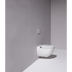 Laufen Cleanet RIVA Douche WC 35.5x60x41.5cm diepspoel incl. closetzitting met deksel en softclose keramiek mat wit mat SW224214