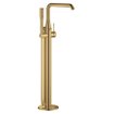 GROHE Essence New Partie de finition robinet baignoire sur pied - inverseur - bec tournant 27,7 cm - douchette à main - flexible de douche - Cool Sunrise SW98812
