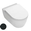 Royal Plaza Kolor Belbo WC suspendu 35x54cm sans bride noir tableau noir SW209481