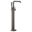 GROHE Essence New Partie de finition robinet baignoire sur pied - inverseur - bec pivotant 27,7 cm - douchette à main - flexible de douche - graphite dur SW98808