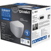Duravit Me by starck pack WC suspendu compact avec abattant softclose blanc SW115544
