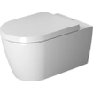 Duravit ME by Starck WC suspendu à chasse profonde 37x57cm avec fixation dissimulée blanc mat SW297061