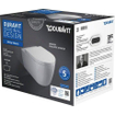 Duravit Me by Starck Ensemble WC – réservoir encastré avec mécanisme de chasse UP320 – abattant à fermeture ralentie (soft-close) – plaque de commande blanc mat – boutons rectangulaires – blanc mat SW1574309