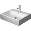 Duravit Vero Air Lavabo à poser poli 60x47cm 1 trou pour robinet avec trop-plein blanc SW156990