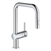 GROHE Minta Mitigeur de cuisine - bec orientable/extensible - 2 types de jet - chrome SW225334