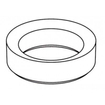 Viega bague de remplissage pour bonde de lavabo de fontaine 20 mm blanc GA35512