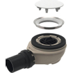 Geberit Setaplano Siphon pour baignoire/receveur de douche H11.5xL16.3cm 90cm SW115553