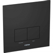 Wisa XS Plaque de commande dualflush plastique mat noir SW1075536