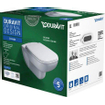 Duravit D-code pack WC suspendu avec abattant softclose blanc SW104244