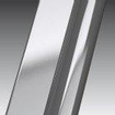 Novellini Giada mur fixe f 84/87x195cm profil chrome mat et verre clair 0334533