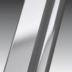 Novellini Giada porte pivotante pour niche 1B 87 90x195cm droite profil chrome mat et verre transparent 0334540