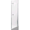 Novellini Young 2.0 FG paroi latérale 77/79x200cm pour porte pivotante G et porte pliante 2GS avec profil chrome mat et verre clair 0336515