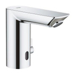 GROHE Bau Cosmopolitan robinet de lavabo électronique économique en eau avec infrarouge et mitigeur avec pile 6V chrome SW236907