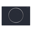 Geberit Sigma10 plaque de commande - chasse d'eau à 2 touches - bouton rond - noir mat/facile à nettoyer SW242678
