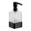 Emco Loft distributeur de savon avec flacon noir SW211137