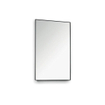 Royal Plaza Merlot spiegel 60x80cm zonder verlichting rechthoek Glas Zwart mat SHOWROOMMODEL SHOW25974