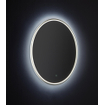 Miroir Royal Plaza Merlot 60x60cm Rond éclairage LED intégré avec capteur et chauffage de miroir IP44 Verre Argent SW395627