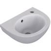 Ideal standard simplicité lave-mains 350x260x160 avec montage mural porcelaine blanche avec trou pour robinet à droite SW89949
