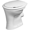 Ideal Standard closet staand +6cm met spoelrand vlakspoel PK wit 0180813
