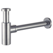 Saniclass star luxe design bekersifon 1.1/4" voor wastafel chroom OUTLET STORE14526