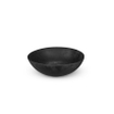 Looox Ceramic raw waskom - 40cm - rond - zwart SW227663