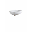 Geberit Citterio lavabo sans trou pour robinetterie avec trop-plein 56x40cm garniture push-open avec keratect blanc SW297188