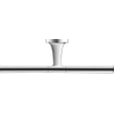 Duravit Starck T Porte-rouleau de papier toilette - double - sans clapet - chrome SW297077