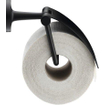 Duravit Starck T Toiletrolhouder - met klep - zwart mat SHOWROOMMODEL SHOW26118