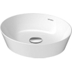 Duravit Cape Cod vasque à poser ovale sans trou de robinetterie sans trop-plein 40x36cm blanc SW296998
