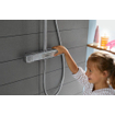 hansgrohe Croma E Showerpipe 1jet met thermostaat chroom - SHOWROOMMODEL SHOW25085