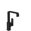 Hansgrohe Metropol robinet de lavabo 230 avec bonde push open avec bec pivotant à 120° 16.5cm noir mat SW297290
