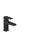 Hansgrohe Metropol robinet de toilette 100 avec vidage par poussée avec tête bec fixe 12,7 cm noir mat SW297562