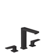 Hansgrohe Metropol Mitigeur lavabo 160 avec vidage push open avec bec fixe 15.2cm noir mat SW297574