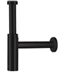 Hansgrohe Universeel Flowstar S Premium siphon à godets design 5/4 avec tube mural avec rosace noir mat SW297538