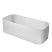 Geesa Frame Panier de douche / étagère 25cm Blanc SW334363