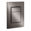 GROHE Skate cosmopolitan 2-knops S-size bedieningsplaat hard graphite geborsteld OUTLETSTORE STORE35036