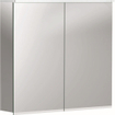 Geberit Option Plus armoire de toilette avec éclairage 2 portes 75x70x17,2cm SW417369
