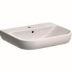 Lavabo Geberit Smyle avec trou de robinet avec trop-plein 60x48x16.5cm blanc 500228011 SW417528