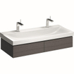 Geberit Xeno2 meuble sous-lavabo 2 tiroirs 117,4x46,2cm scultura gris SW417315